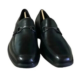 Bostonian Laureate Mens 14 M Slip On Loafer Dress Shoes Black Leather NEW